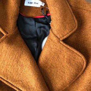Double-Breasted Wool Blend Outerwear